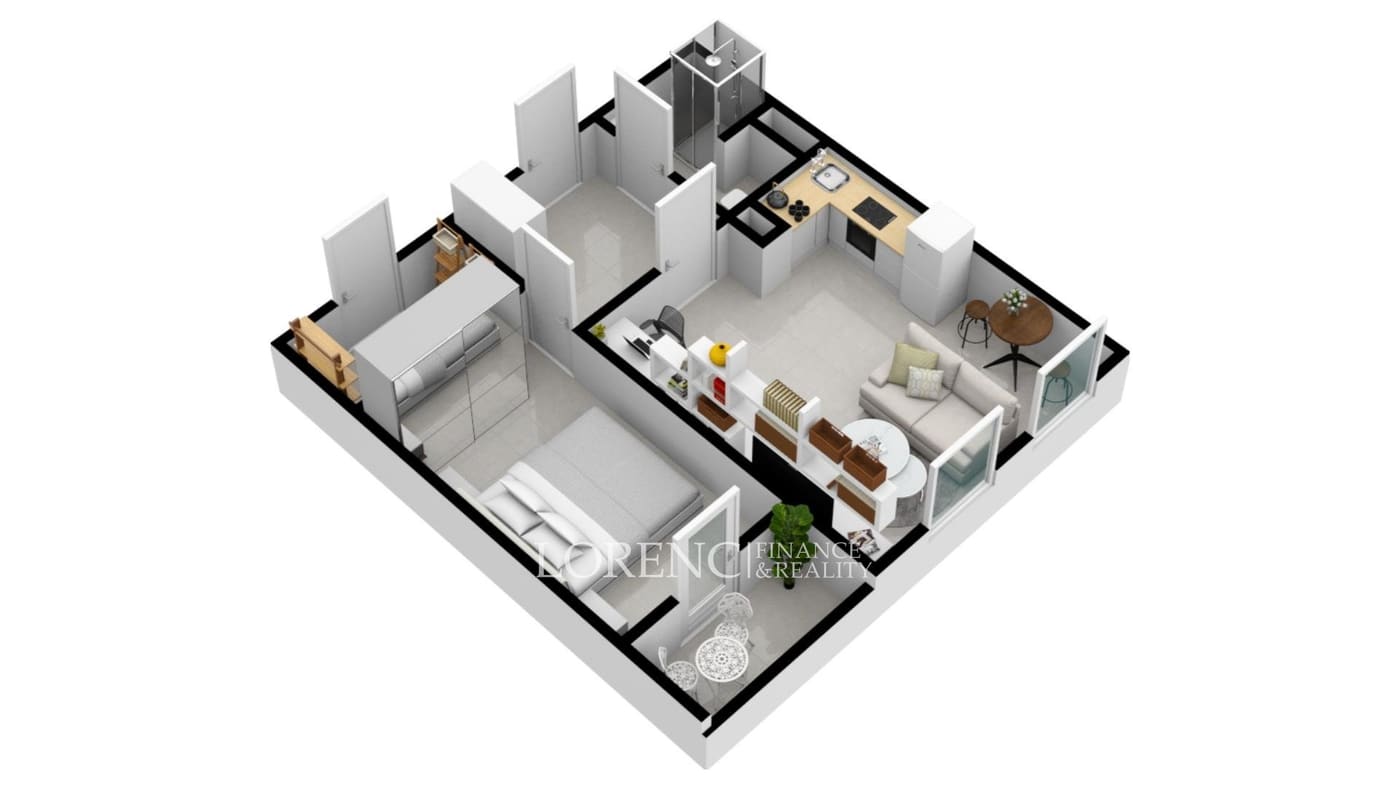Pronájem, Byty 2+kk, 48 m² - Praha - Modřany