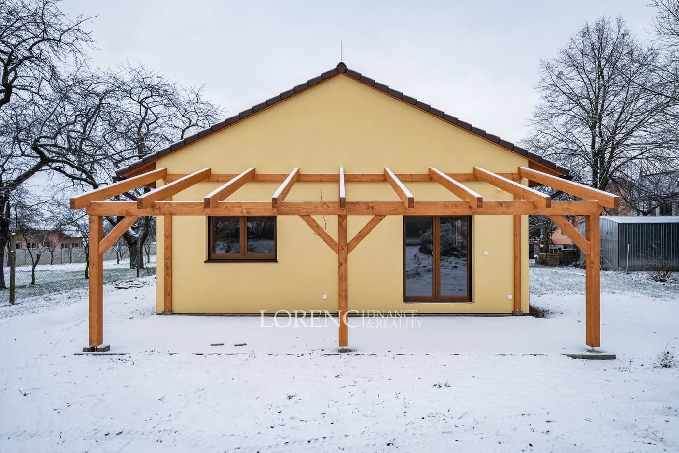 Moderní dřevostavba s velkým pozemkem a fotovoltaikou – připravená k nastěhování, 90 m² - Žáky - Štrampouch