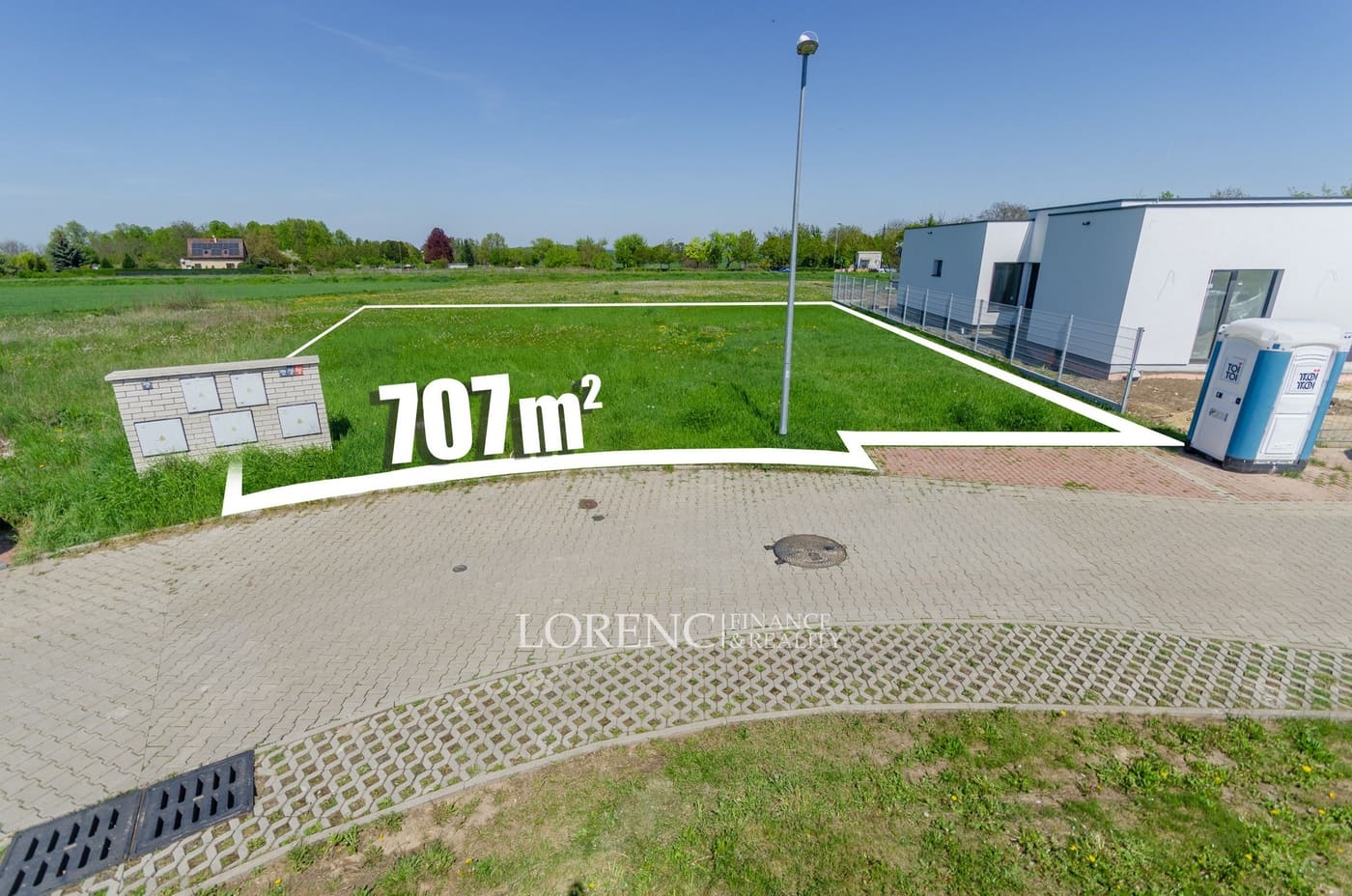 Prodej pozemky pro bydlení, 707 m² - Praha - Kbely
